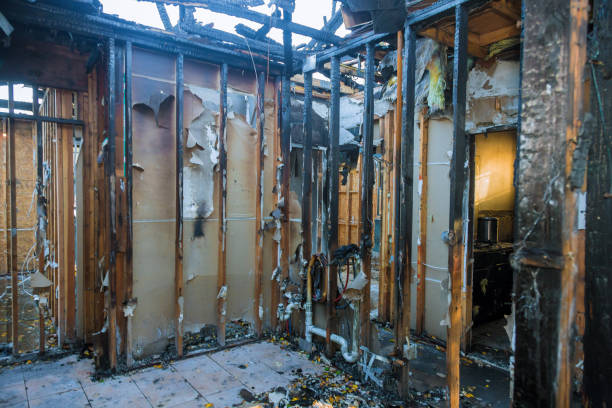 Professional Fire Damage Removal technician working in Ponderay, ID